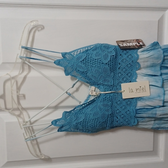 La Miel Ballet Lace Tank Top - Picture 5 of 10